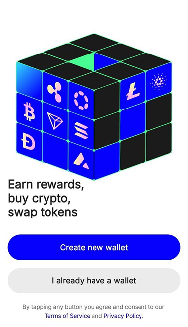 Create a wallet
